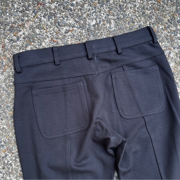 Black Swan Copper Studded Heavy Stretch Seam Detail Pants Size 27 - Picture 8 of 11